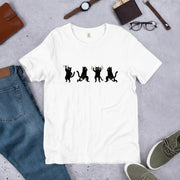筋トレ黒猫 Tシャツ | 猫好き・ジム好き・トレーニング好きに人気