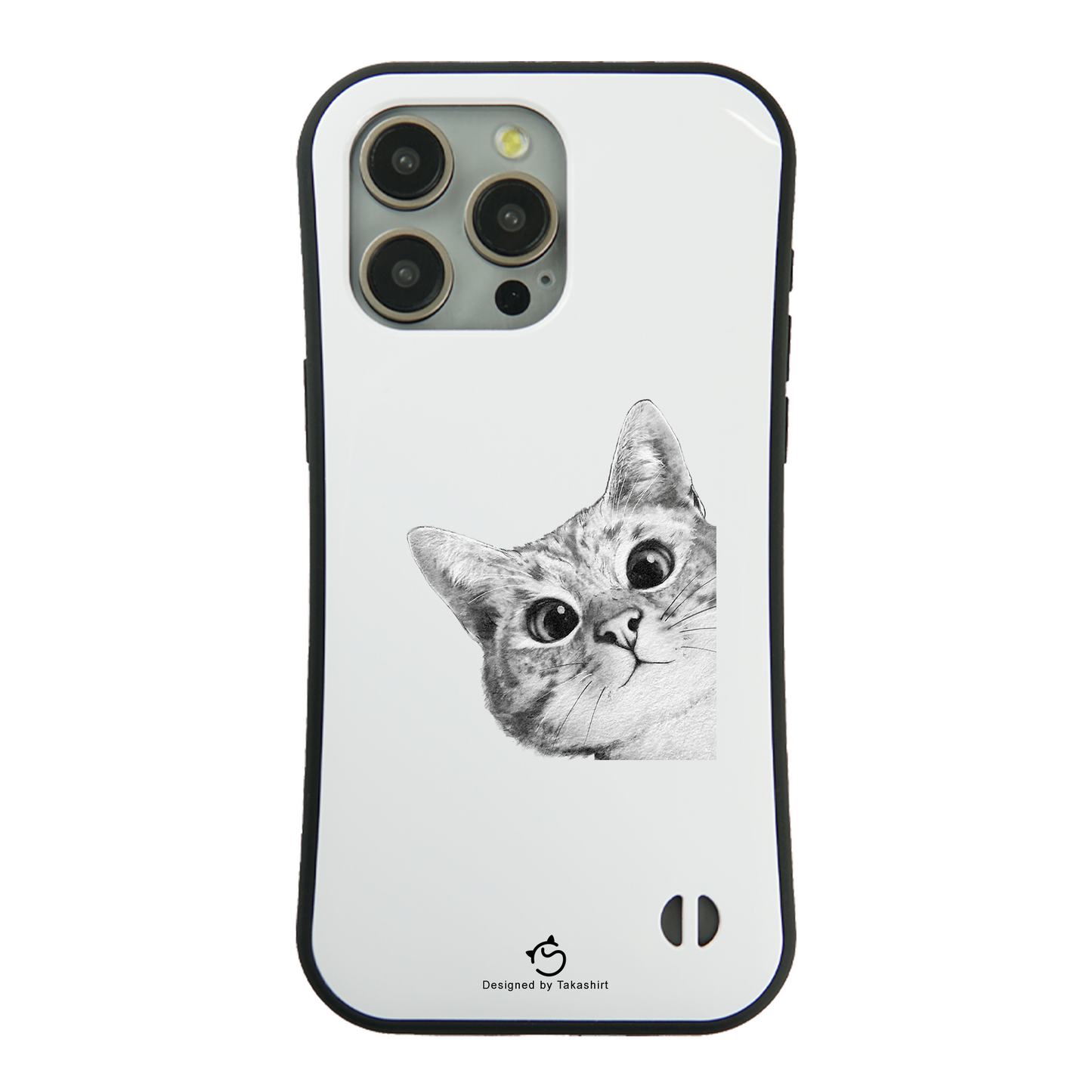 ケース ねこ 猫イラスト可愛い猫 スマホ ケース iPhone8, SE2, SE3 ~ ケース iPhone16シリーズ