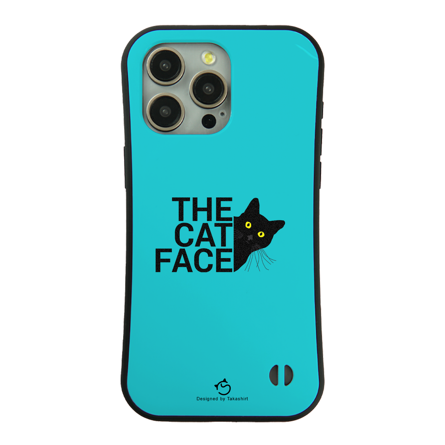 ケース ねこ 猫イラスト The Cat Face2 スマホ ケース iPhone8, SE2, SE3 ~ ケース iPhone16シリーズ