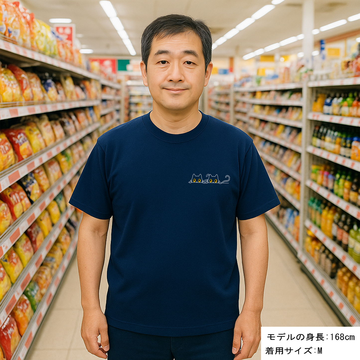 猫tシャツ ドライTシャツ シルキータッチTシャツ ねこ 猫イラスト おもしろ tシャツ にゃんポイント