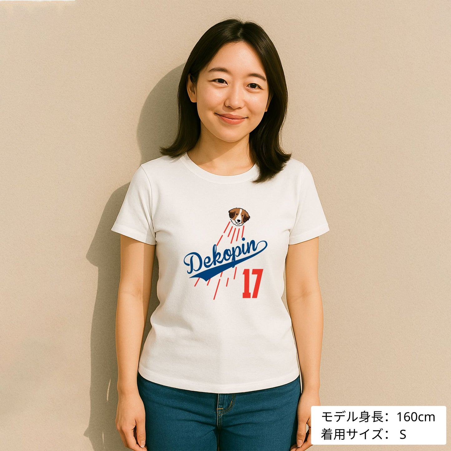 デコピン 犬tシャツ いぬ コーイケルホンディエ Dekopin|アダルト&キッズサイズ