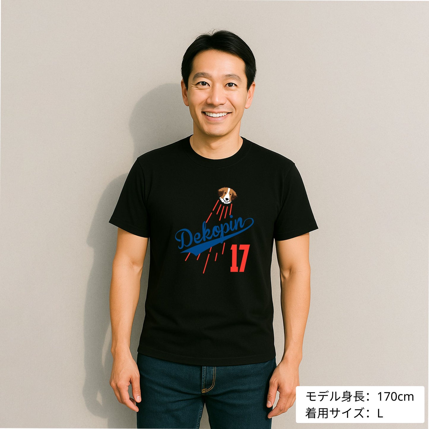 デコピン 犬tシャツ いぬ コーイケルホンディエ Dekopin|アダルト&キッズサイズ