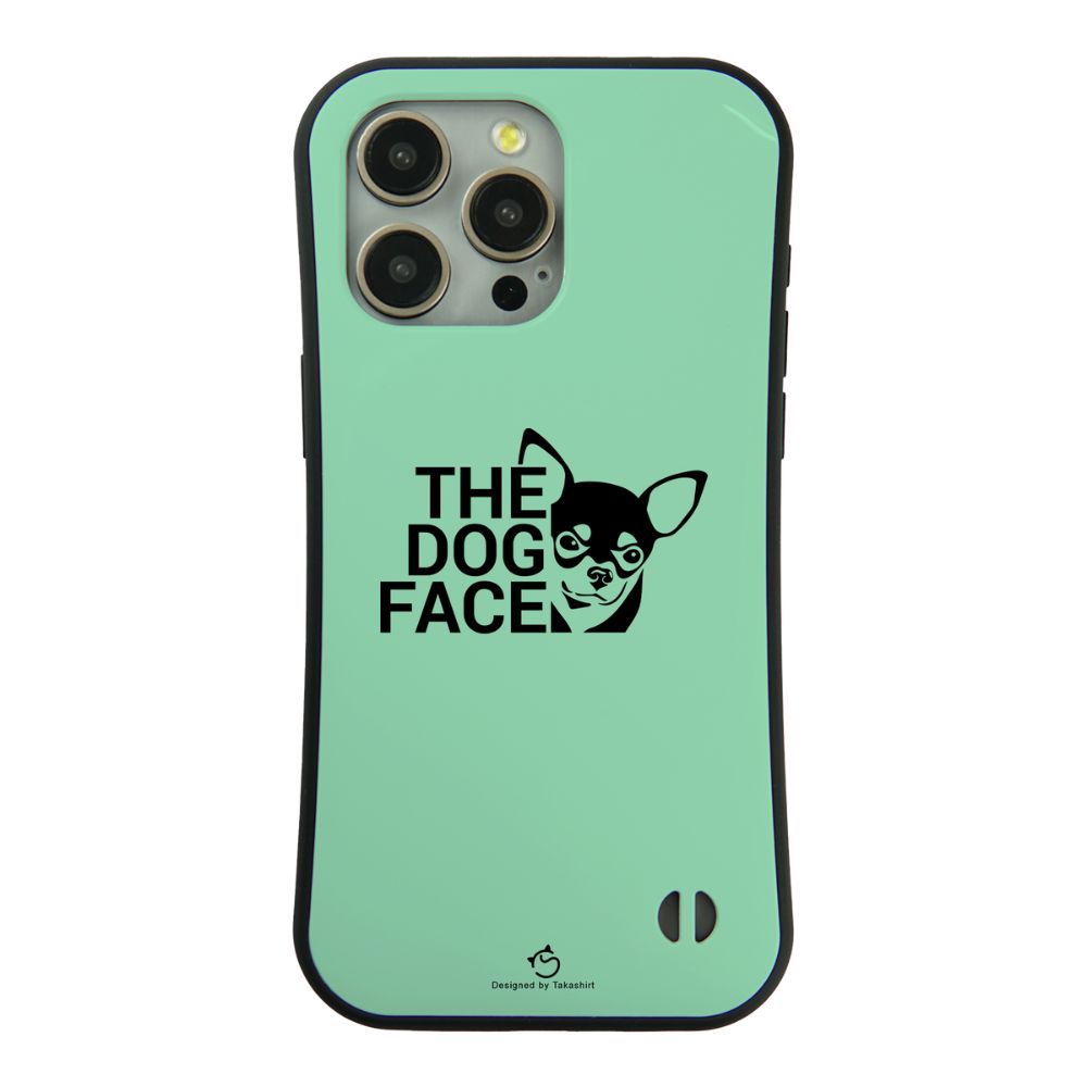 ケース いぬ 犬 イラスト チワワ THE DOG FACE スマホ ケース iPhone8, SE2, SE3 ~ ケース iPhone16シリーズ