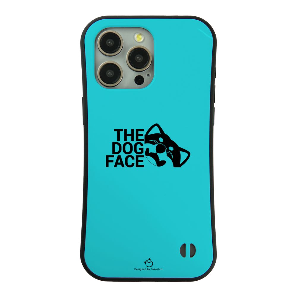 ケース いぬ 犬 イラスト 柴犬 THE DOG FACE1 スマホ ケース iPhone8, SE2, SE3 ~ ケース iPhone17シリーズ