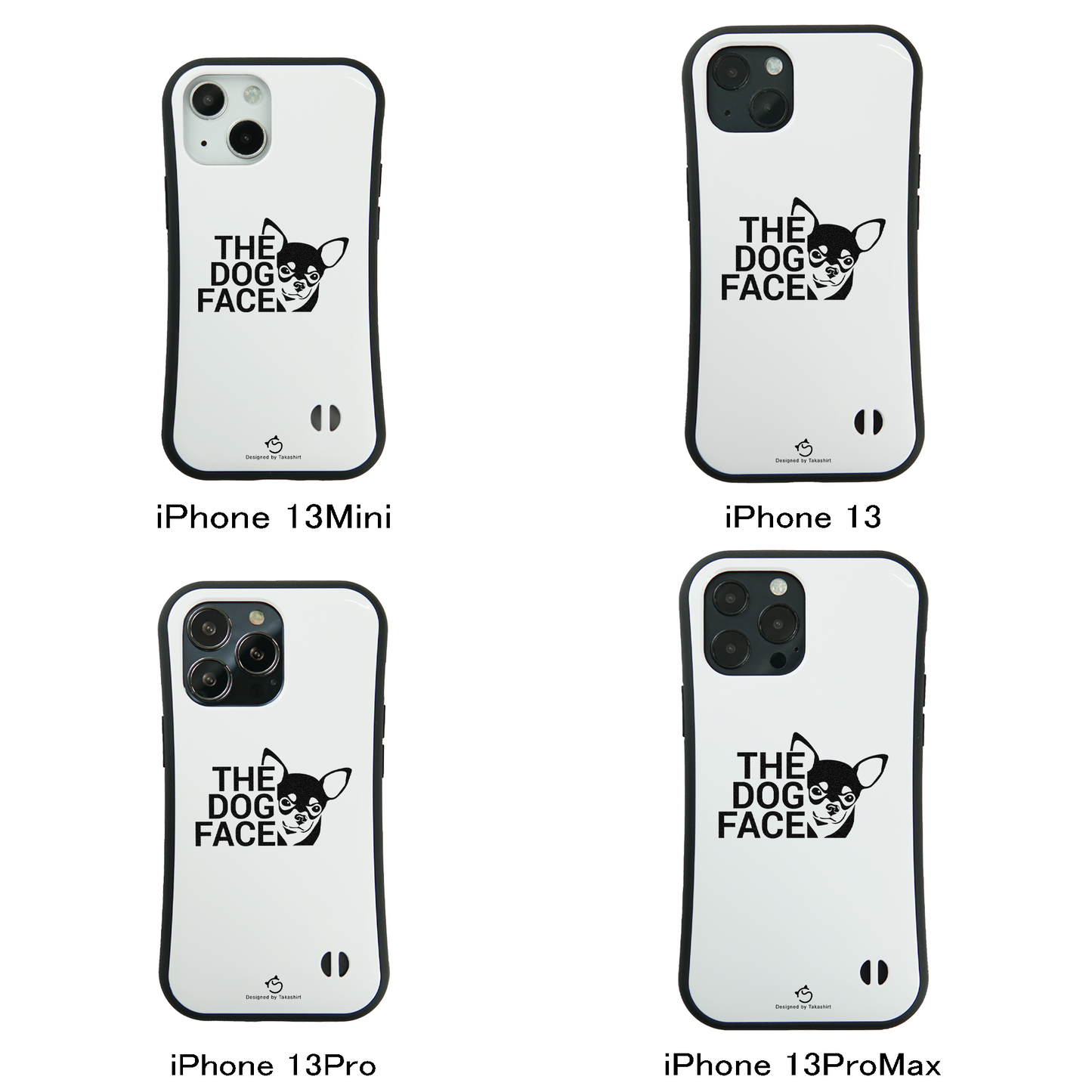 ケース いぬ 犬 イラスト チワワ THE DOG FACE スマホ ケース iPhone8, SE2, SE3 ~ ケース iPhone16シリーズ