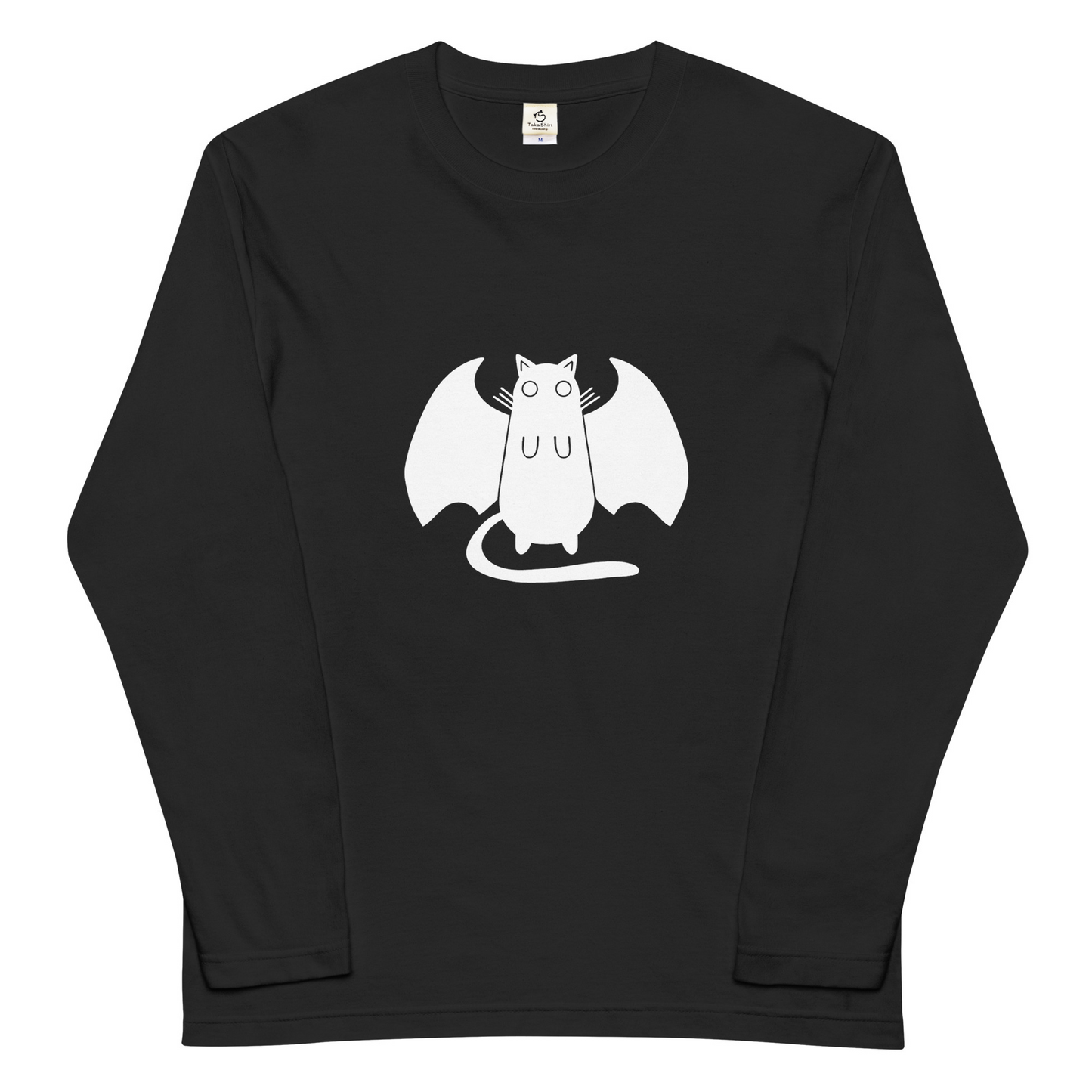 猫 ロン t 猫 長袖 t シャツ ねこ 猫イラスト ハロウィン.