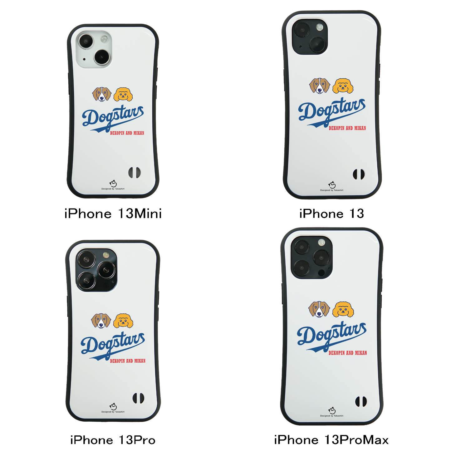 デコピン ケース いぬ 犬 コーイケルホンディエイラスト Dekopin4スマホ ケース iPhone8, SE2, SE3 ~ ケース iPhone16シリーズ