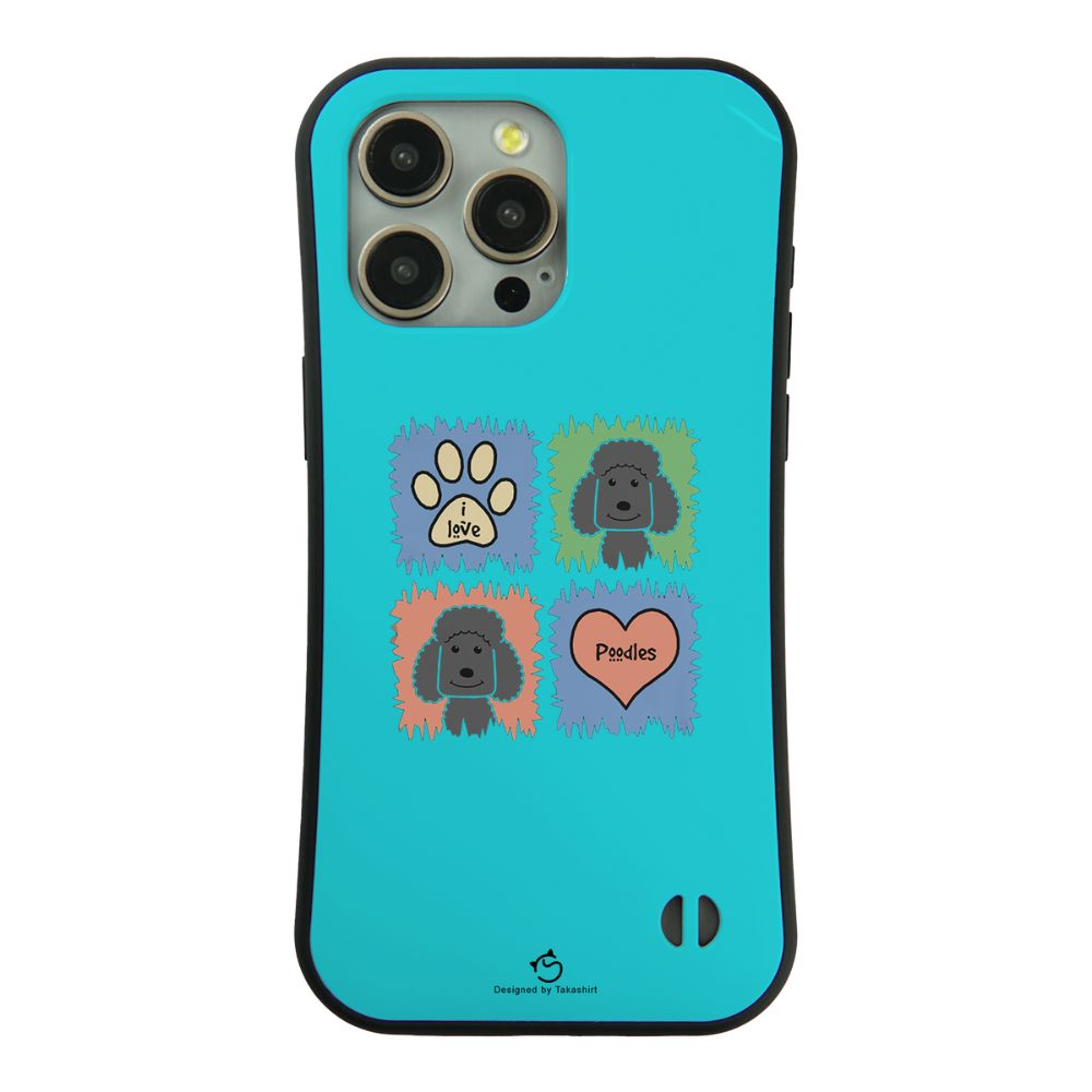 ケース いぬ 犬 イラスト トイ プードル ベター スマホ ケース iPhone8, SE2, SE3 ~ ケース iPhone16シリーズ