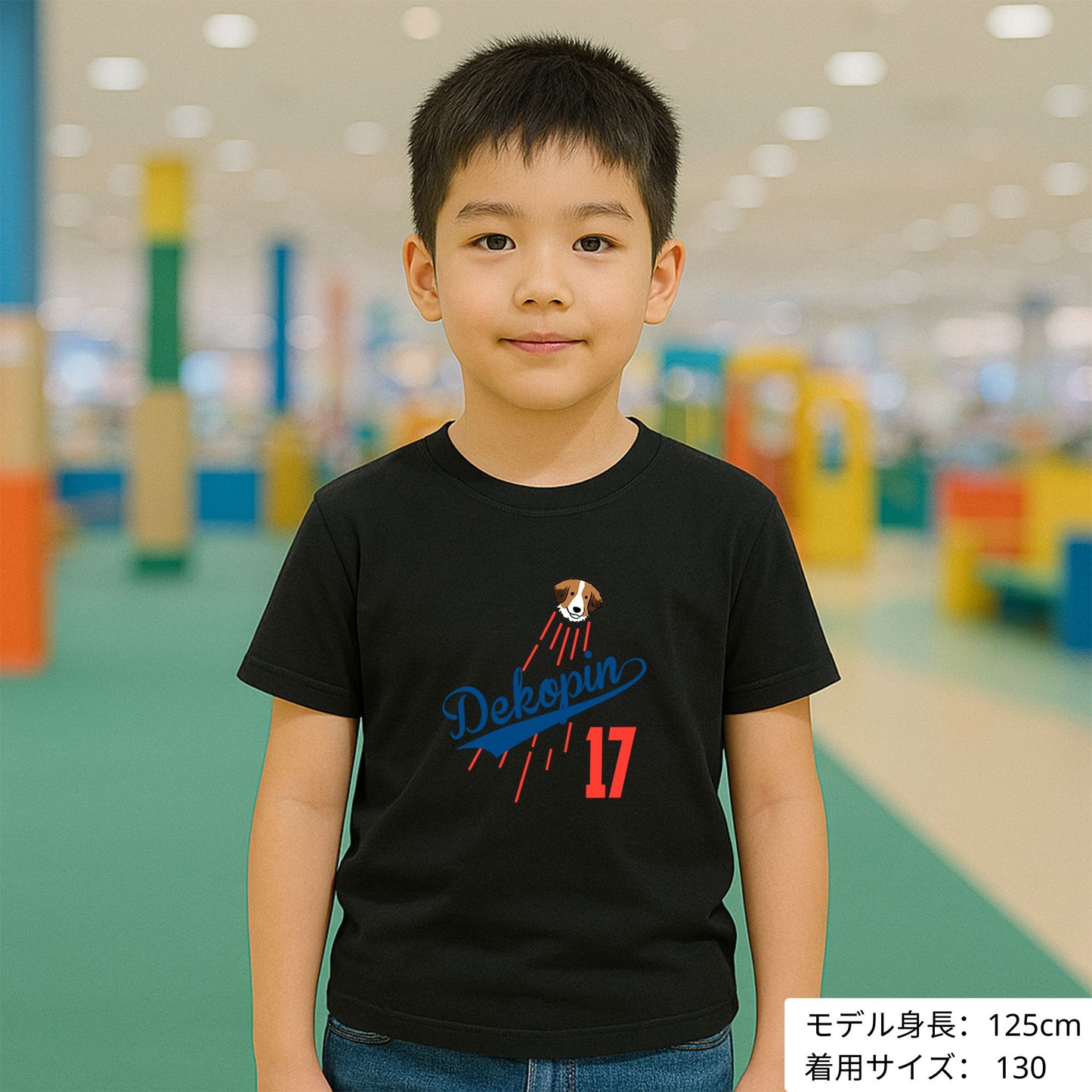デコピン 犬tシャツ いぬ コーイケルホンディエ Dekopin|アダルト&キッズサイズ