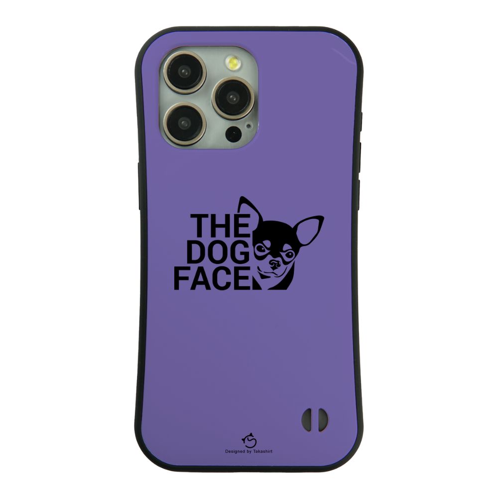 ケース いぬ 犬 イラスト チワワ THE DOG FACE スマホ ケース iPhone8, SE2, SE3 ~ ケース iPhone16シリーズ