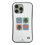 ケース いぬ 犬 イラスト トイ プードル ベター スマホ ケース iPhone8, SE2, SE3 ~ ケースiPhone17シリーズ