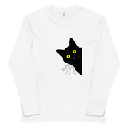 猫 ロン t 猫 長袖 t シャツ ねこ 猫イラストかわいい猫