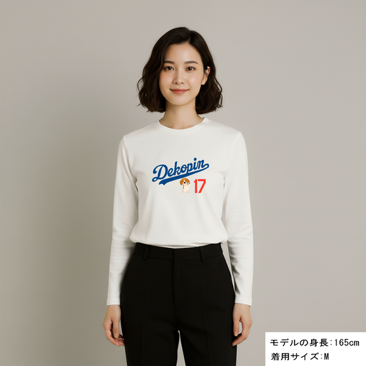 デコピン 犬 ロン t 犬 長袖 t シャツ いぬ コーイケルホンディエト Dekopin