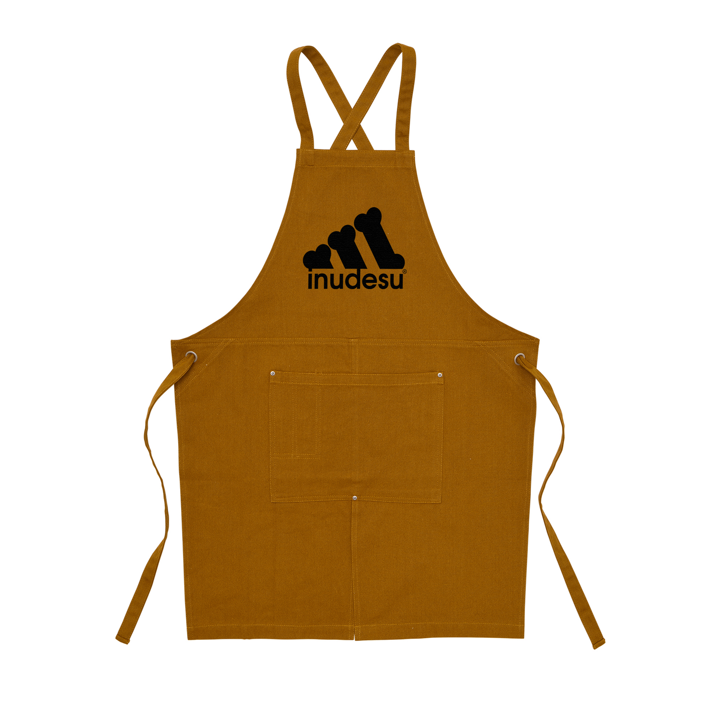 犬エフロン ツイル エプロンいぬ 犬イラスト INUDESU