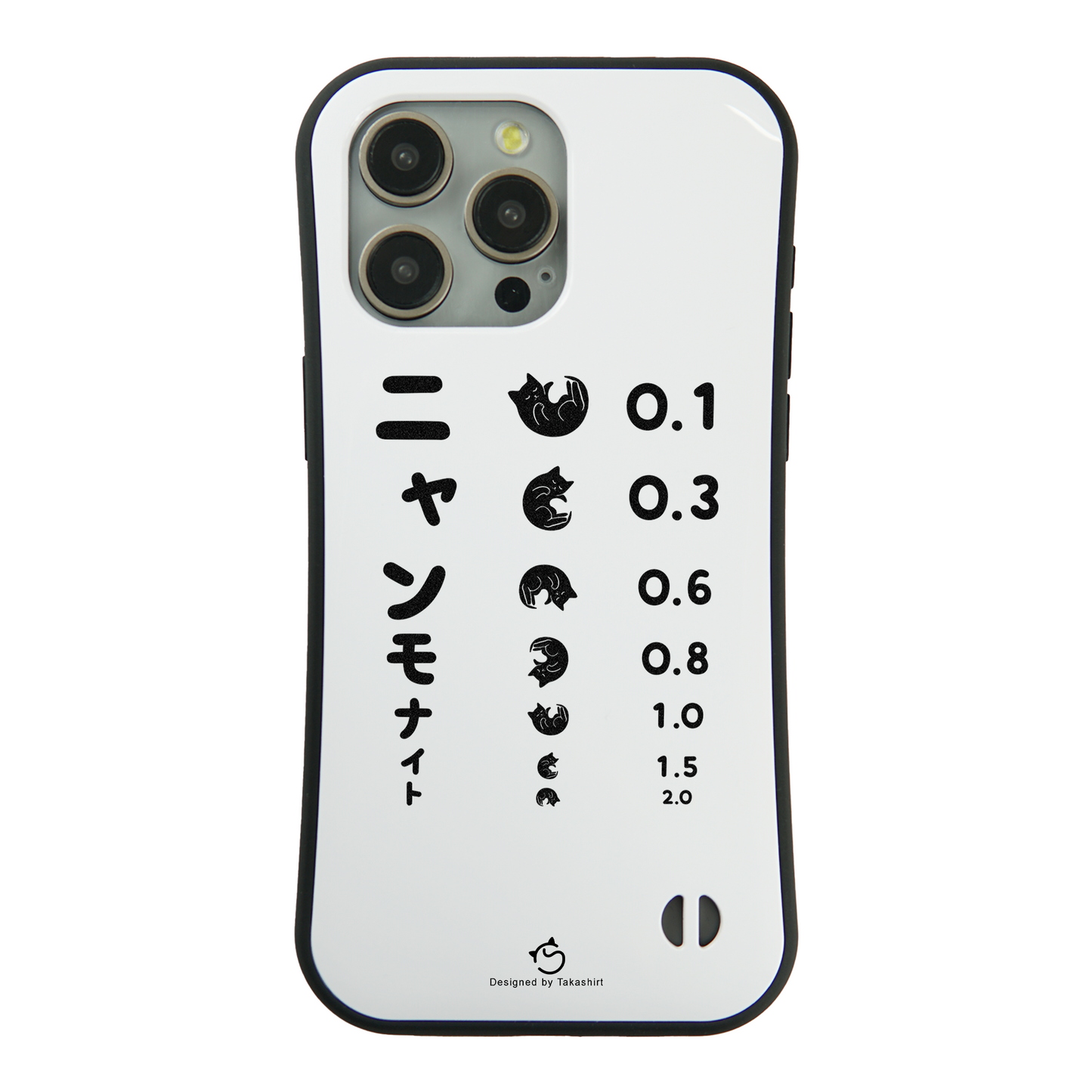 ケース ねこ 猫イラスト ニャンモナイト スマホ ケース iPhone8, SE2, SE3 ~ ケース iPhone16セリア