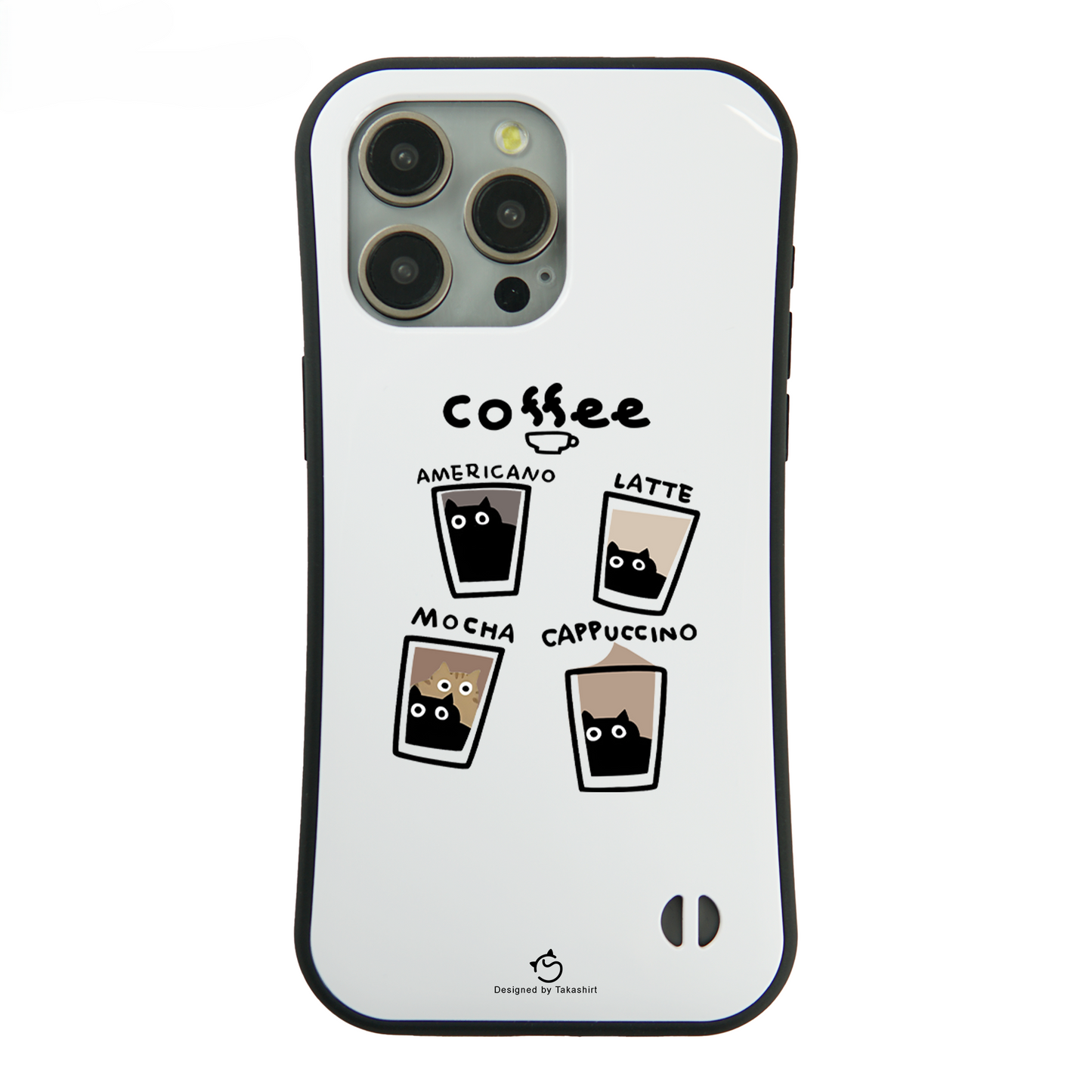 ケース ねこ 猫イラスト 猫カフェ1 スマホ ケース iPhone8, SE2, SE3 ~ ケース iPhone16シリーズ