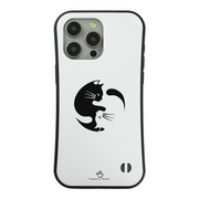 ケース ねこ 猫イラスト 陰陽サークル スマホ ケース iPhone8, SE2, SE3 ~ ケースiPhone17シリーズ