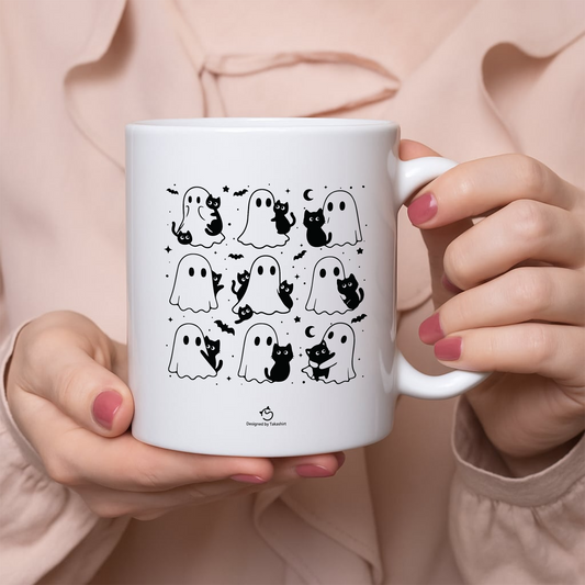 マグカップ 猫イラスト かわいい  猫ハロウィン4 |猫好きにおすすめの面白い猫グッズ プレゼントにも最適