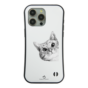 ケース ねこ 猫イラスト可愛い猫 スマホ ケース iPhone8, SE2, SE3 ~ ケース iPhone17シリーズ