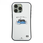 ケース ねこ 猫イラスト 何もしたくねぇ ボンレス スマホ ケース iPhone8, SE2, SE3 ~ ケース iPhone17シリーズ