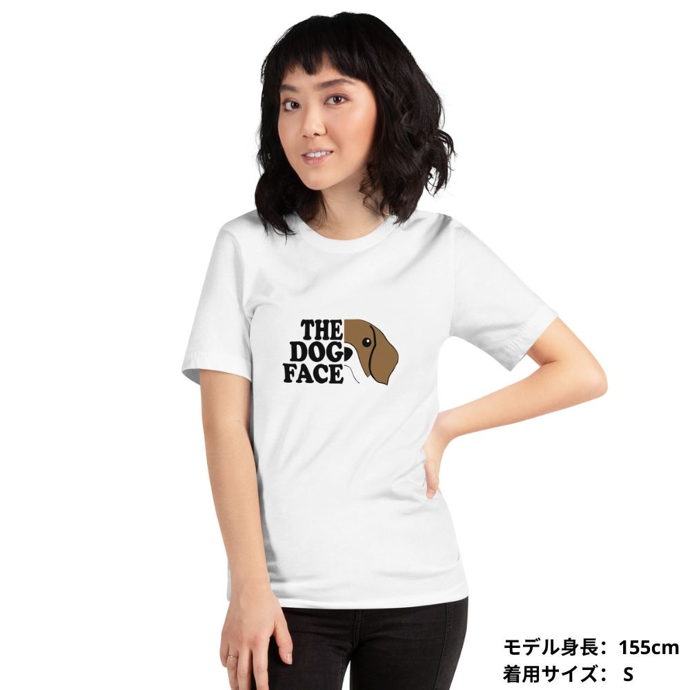 犬 tシャツ 犬イラスト THE DOG FACE |アダルト&キッズサイズ.