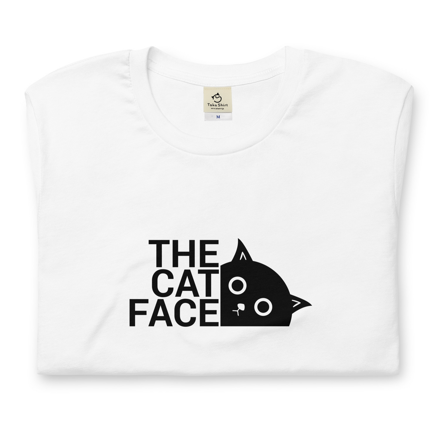 猫tシャツ ねこ 猫イラスト THE CAT FACE|アダルト&キッズサイズ.