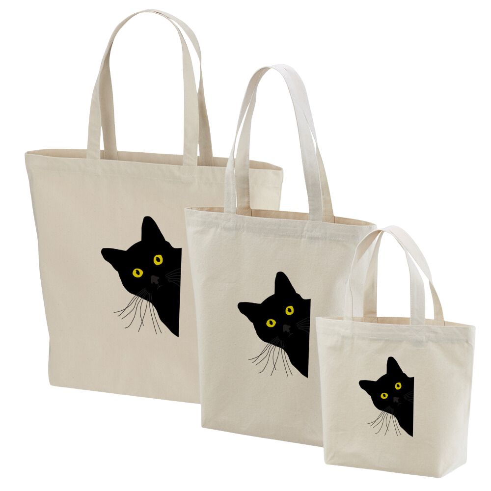 猫トート バッグ 猫 エコ バッグ 可愛い.