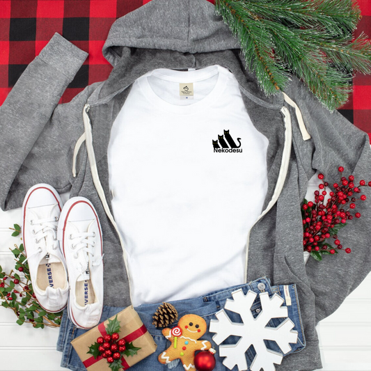 猫tシャツ ねこ 猫イラスト Nekodesu|アダルト&キッズサイズ.