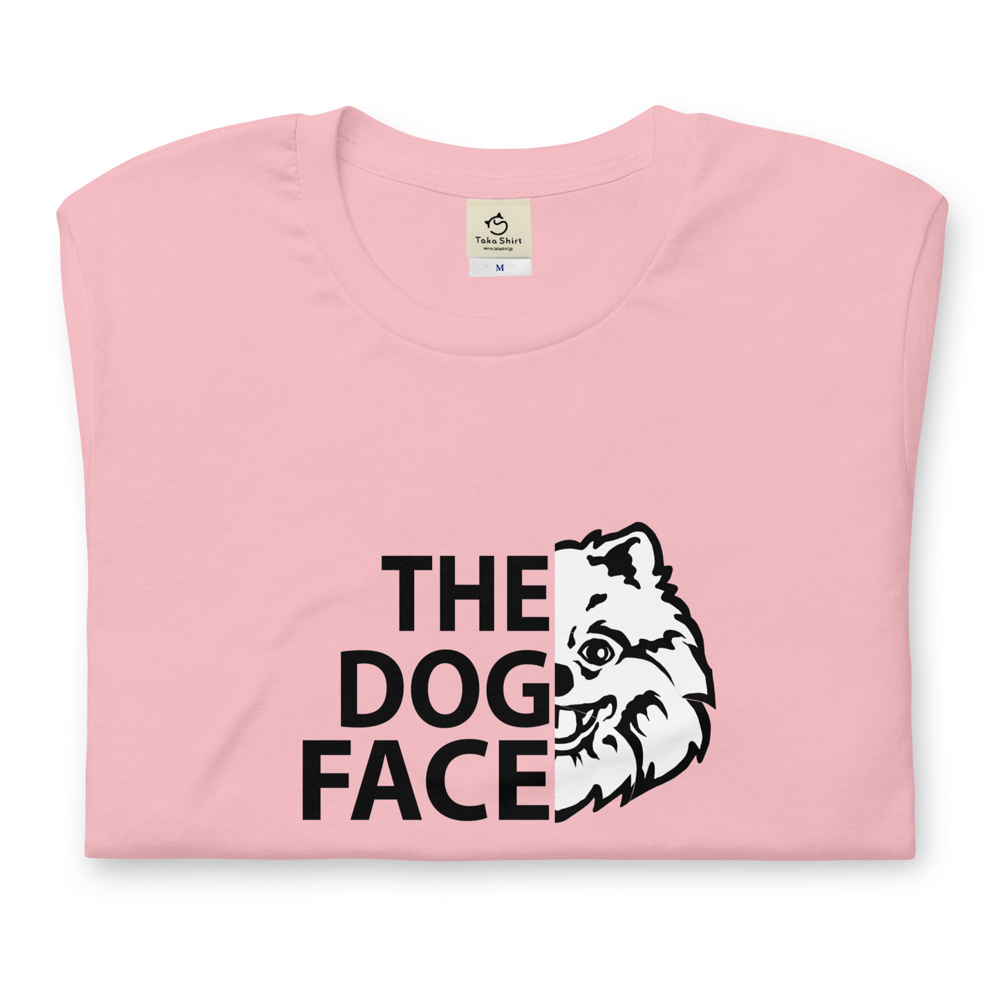 犬 tシャツ 犬イラスト ポメラニアン THE DOG FACE|アダルト&キッズサイズ.