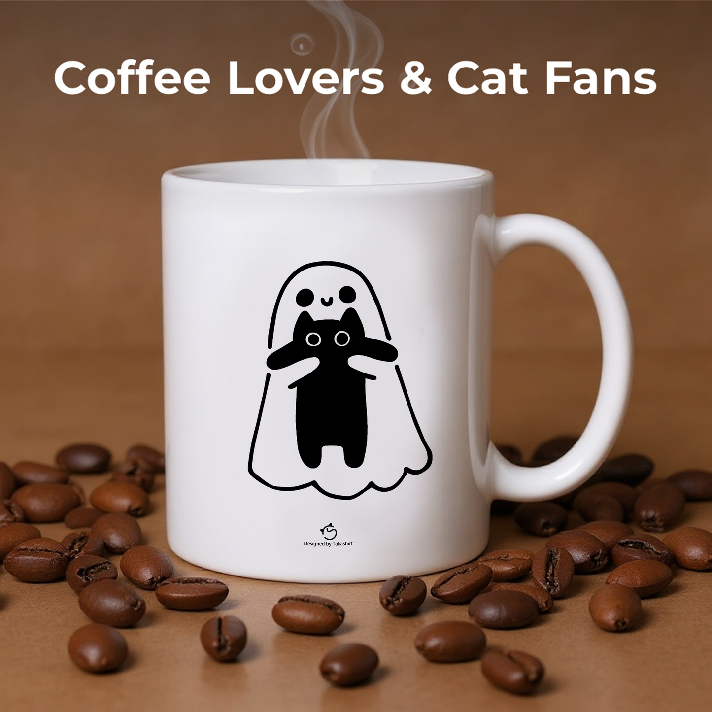 マグカップ 猫イラスト かわいい 猫ハロウィン1 |猫好きにおすすめの面白い猫グッズ プレゼントにも最適