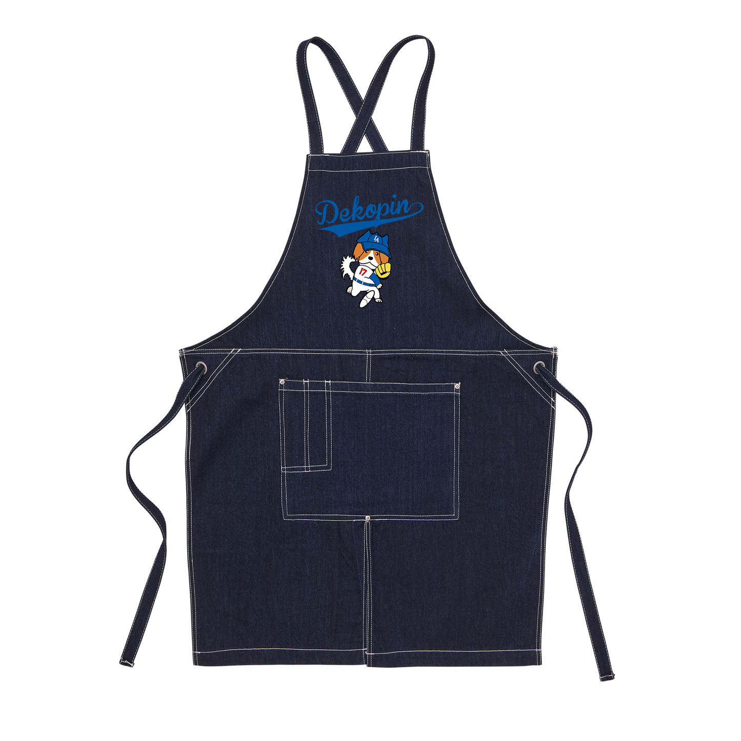 デコピン エフロン ツイル エプロン コーイケルホンディエイラスト Dekopin.