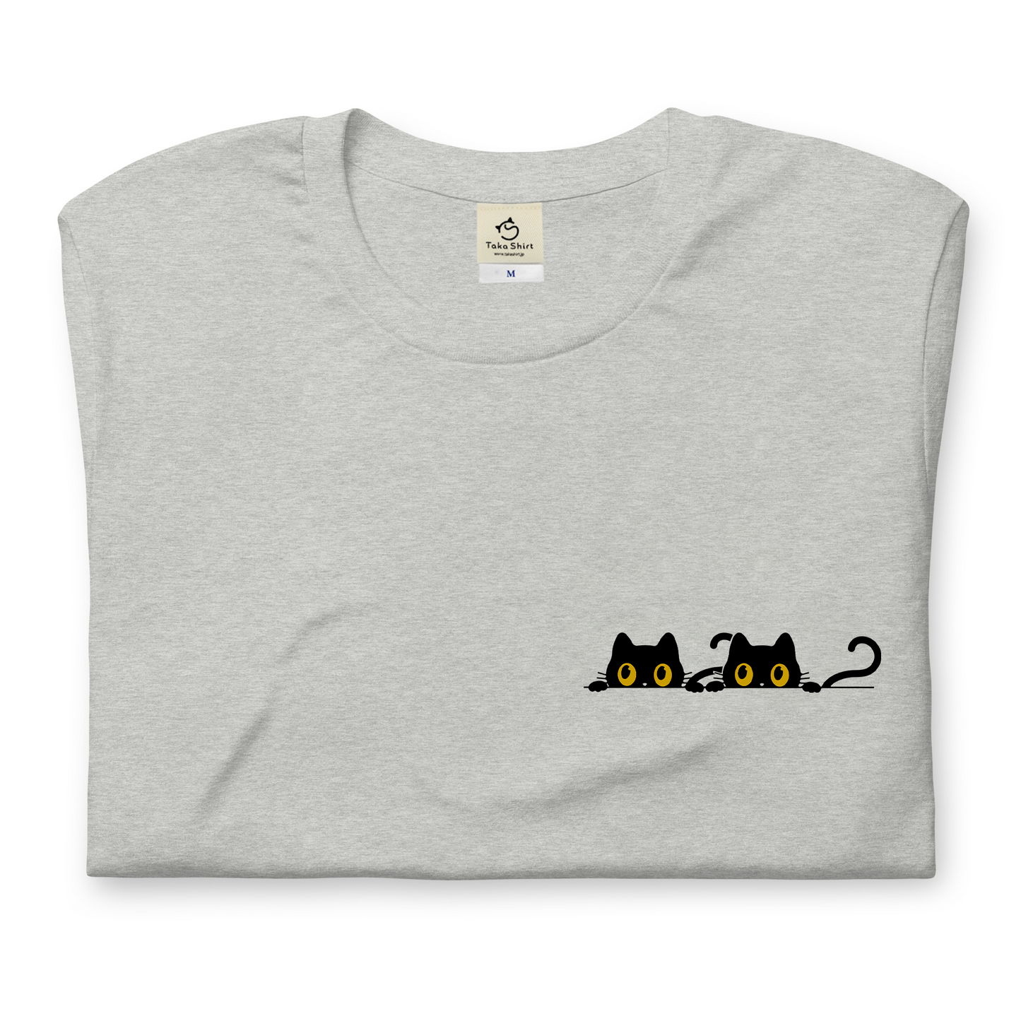 猫tシャツ ねこ 猫イラスト にゃんポイント|アダルト&キッズサイズ