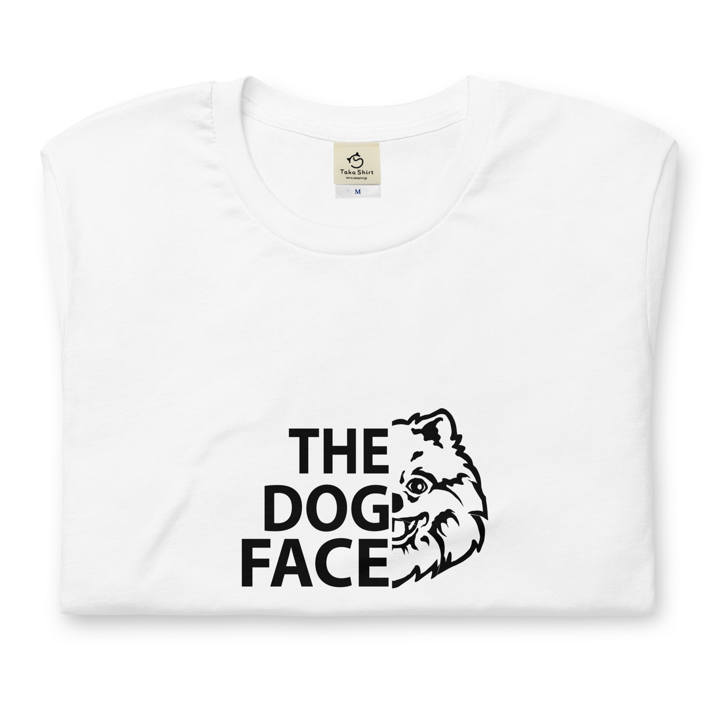 犬 tシャツ 犬イラスト ポメラニアン THE DOG FACE|アダルト&キッズサイズ.