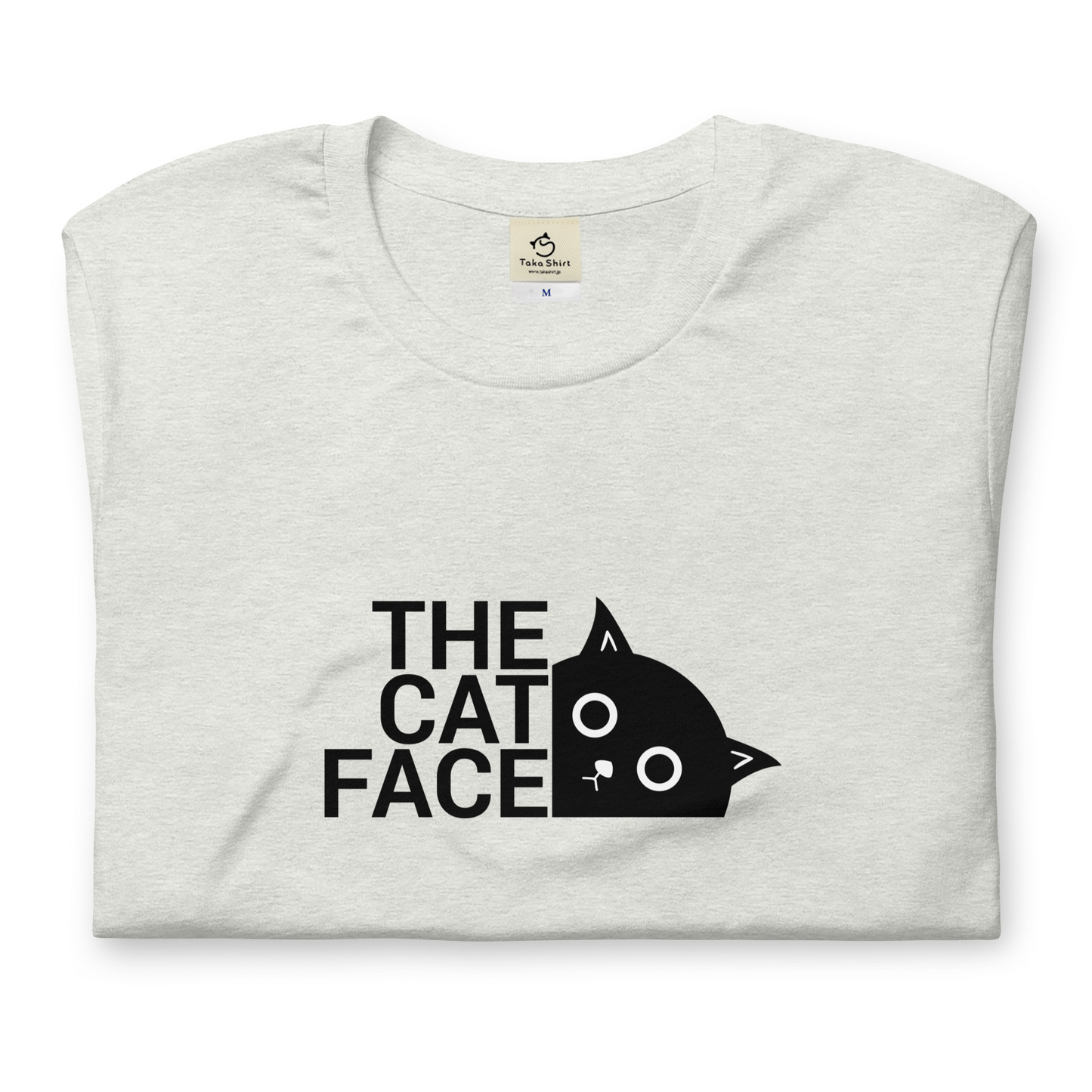 猫tシャツ ねこ 猫イラスト THE CAT FACE|アダルト&キッズサイズ.