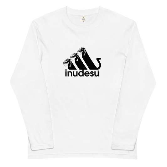 犬 ロン t 犬 長袖 t シャツ いぬ 犬イラスト ミニチュア・シュナウザー INUDESU.