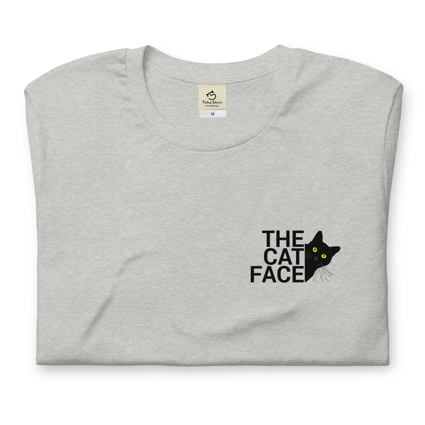 猫tシャツ ねこ 猫イラスト The Cat Face2 & やる気スイッチは故障中 | フロント&バックプリント|アダルト&キッズサイズ.