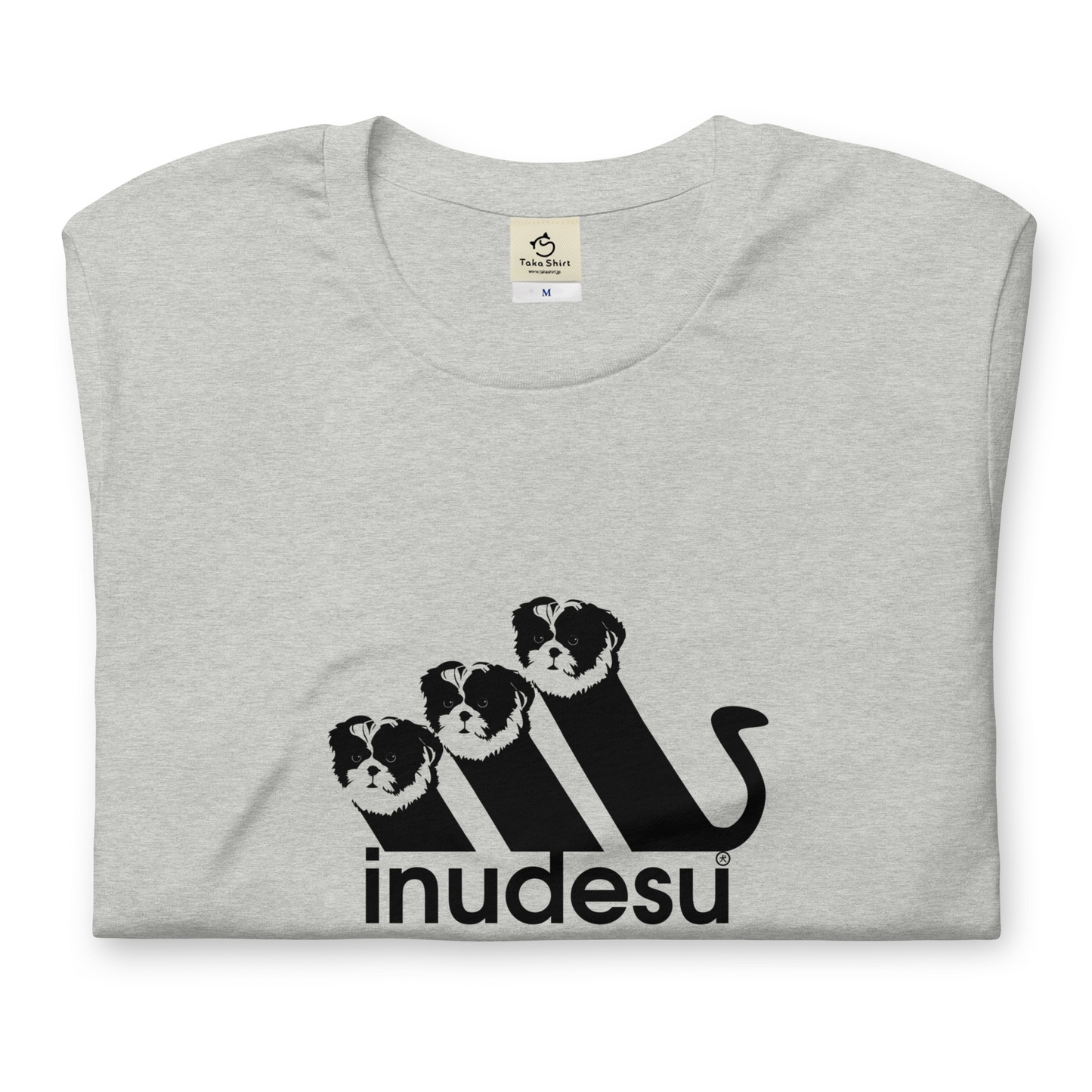 犬 tシャツ 犬イラスト シーズー INUDESU |アダルト&キッズサイズ.