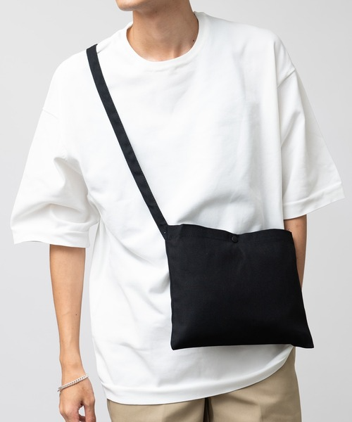 レギュラー キャンバス サコッシュ デコピン いぬ コーイケルホンディエ Dekopin.