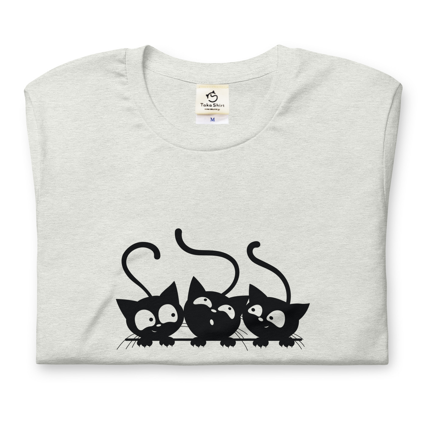 猫tシャツ ねこ 猫イラスト かわいいねこイラスト猫|アダルト&キッズサイズ.