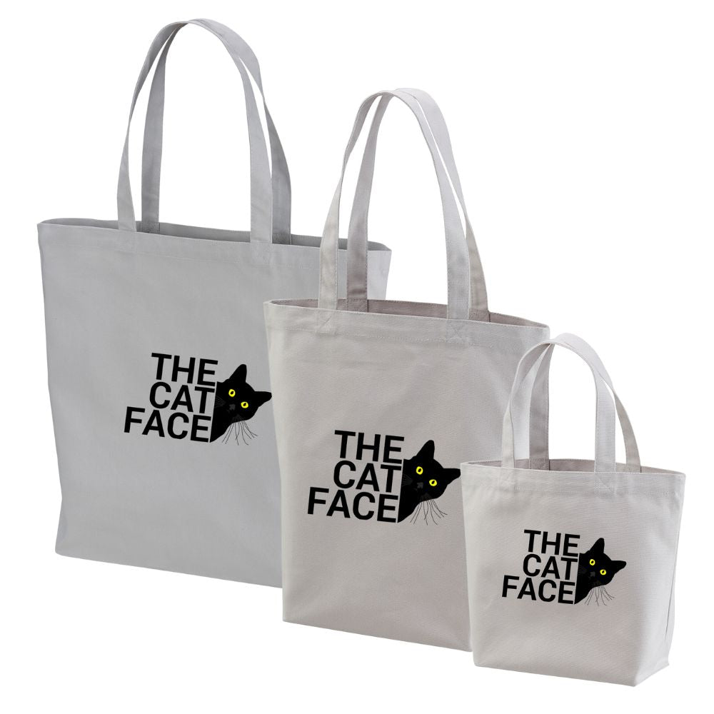 猫トートバッグ 猫 エコ バッグ The cat face2.
