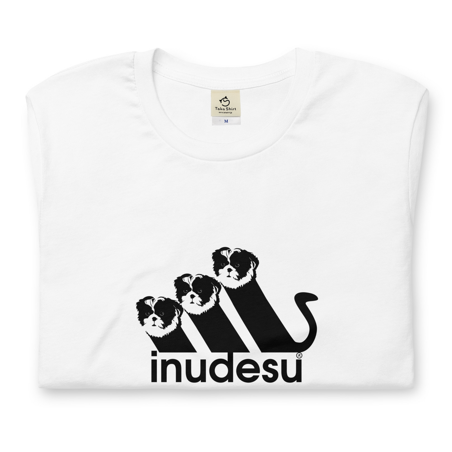 犬 tシャツ 犬イラスト シーズー INUDESU |アダルト&キッズサイズ.