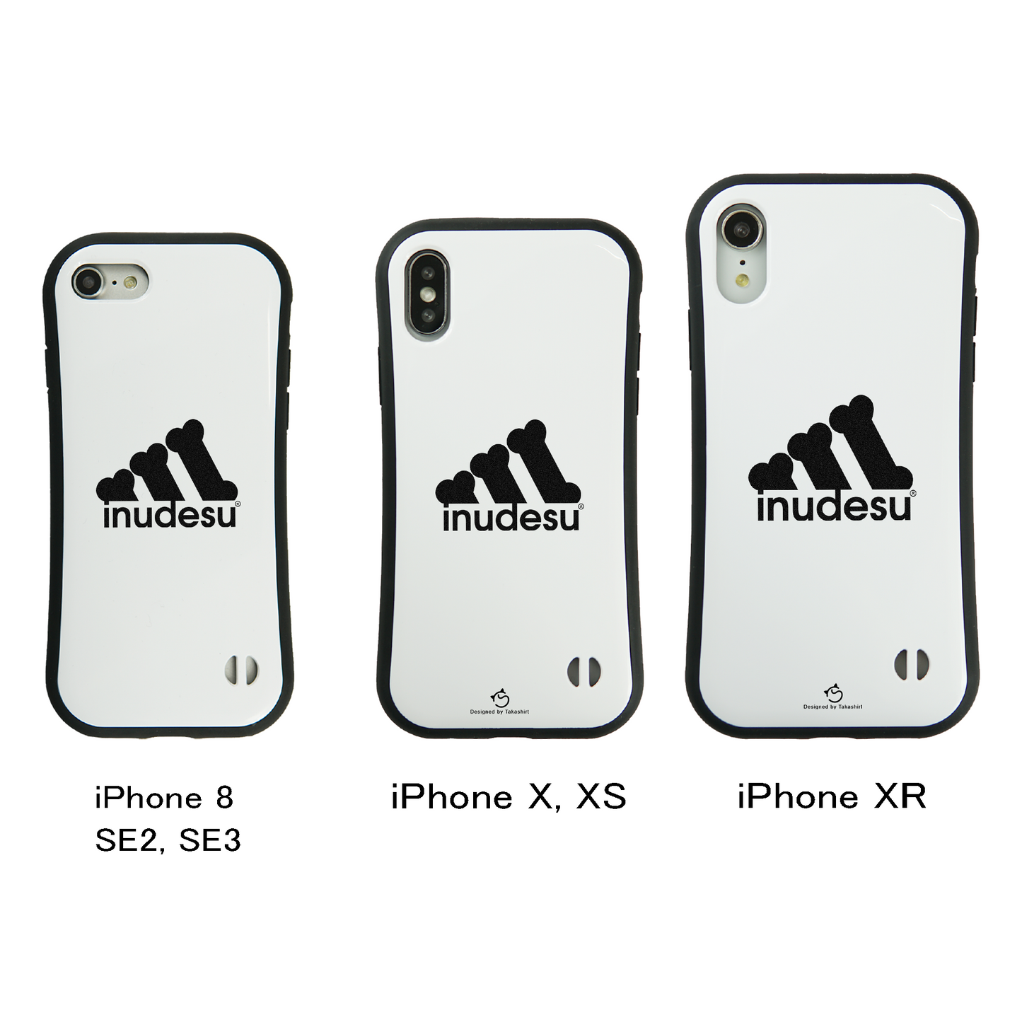 ケース いぬ 犬 イラスト INUDESU スマホ ケース iPhone8, SE2, SE3 ~ ケース iPhone16セリア