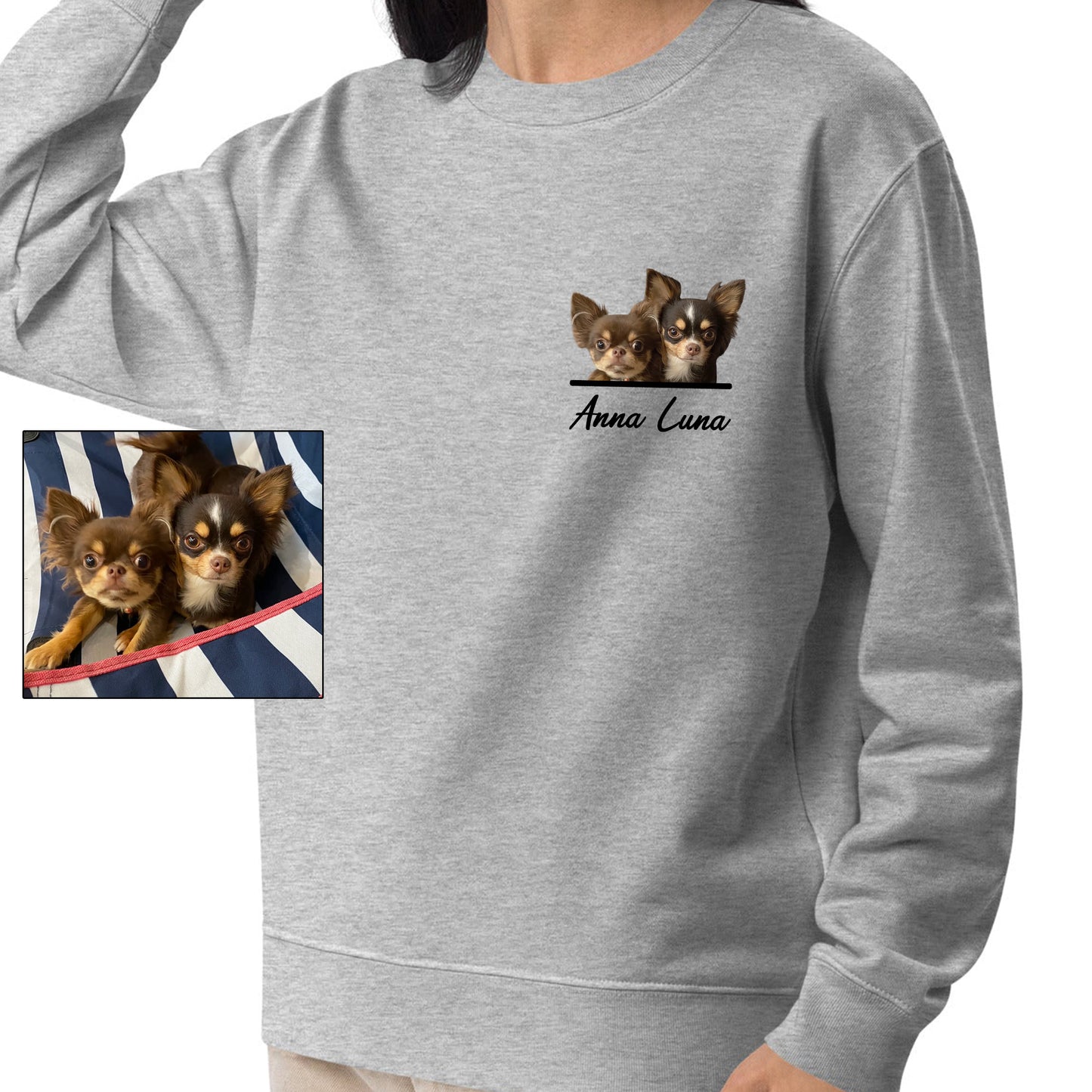 【名入れ&写真入れ】うちの子 オリジナルTシャツ お誕生日 クリスマス 母の日プレゼント ペット猫 犬 名入れ Tシャツ 長袖Tシャツ トレーナ パーカー キッズサイズあり.