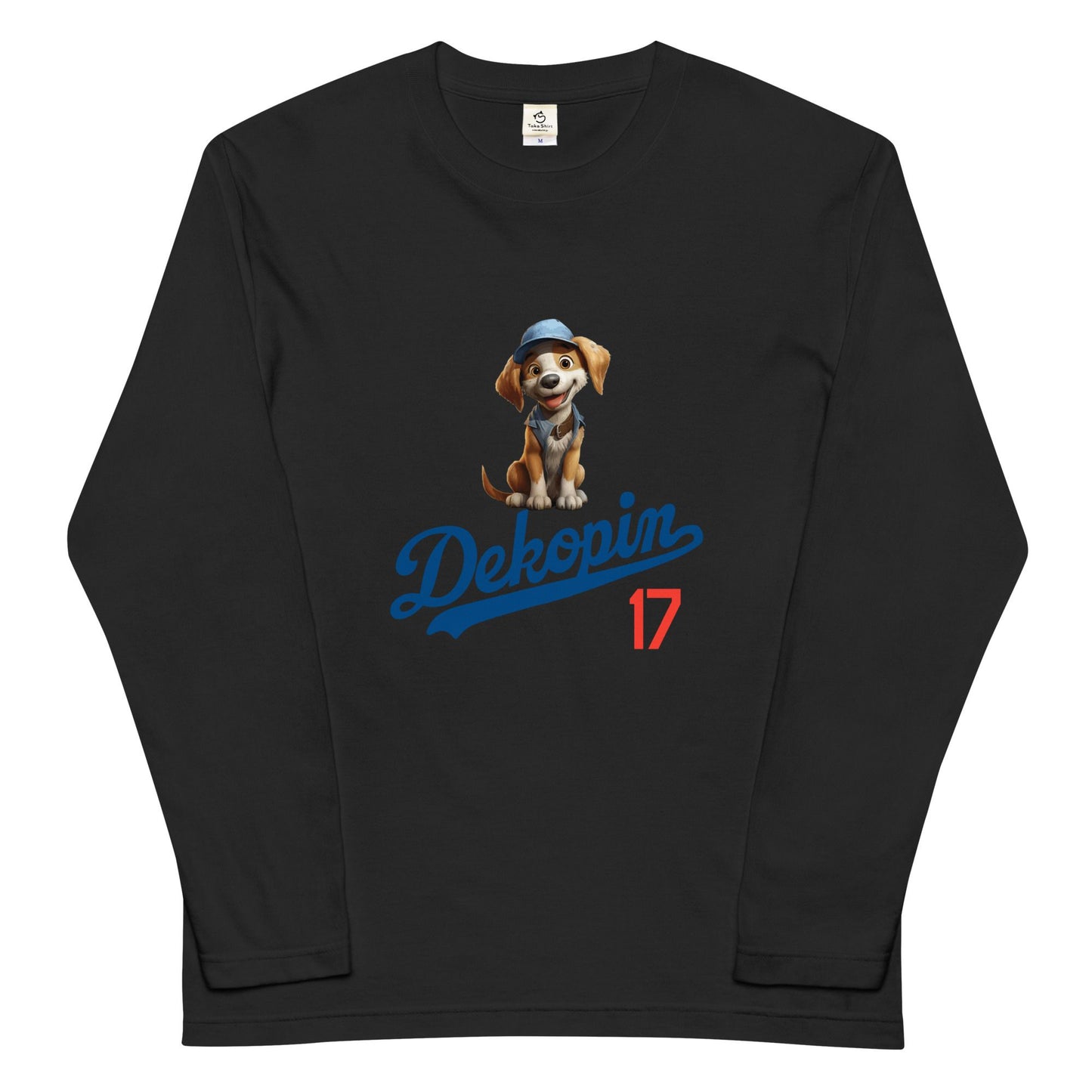 デコピン 犬 ロン t 犬 長袖 t シャツ いぬ コーイケルホンディエト Dekopin.