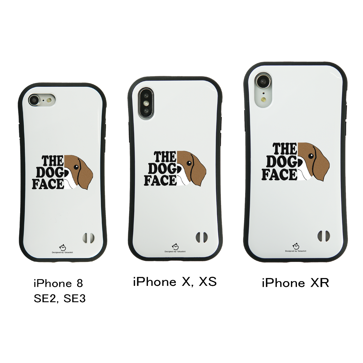 ケース いぬ 犬 イラスト THE DOG FACE スマホ ケース iPhone8, SE2, SE3 ~ ケース iPhone16シリーズ