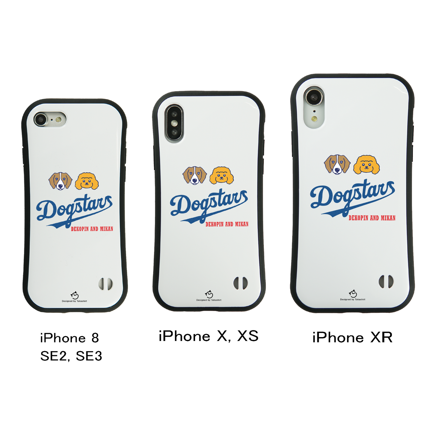 デコピン ケース いぬ 犬 コーイケルホンディエイラスト Dekopin4スマホ ケース iPhone8, SE2, SE3 ~ ケース iPhone16シリーズ