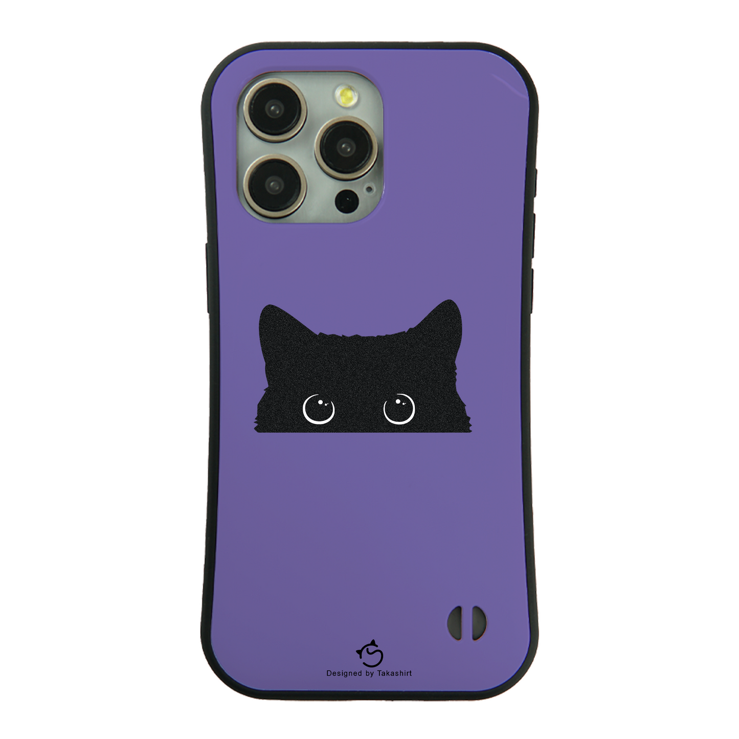 ケース ねこ 猫イラスト 可愛い黒い猫 スマホ ケース iPhone8, SE2, SE3 ~ ケース iPhone16シリーズ