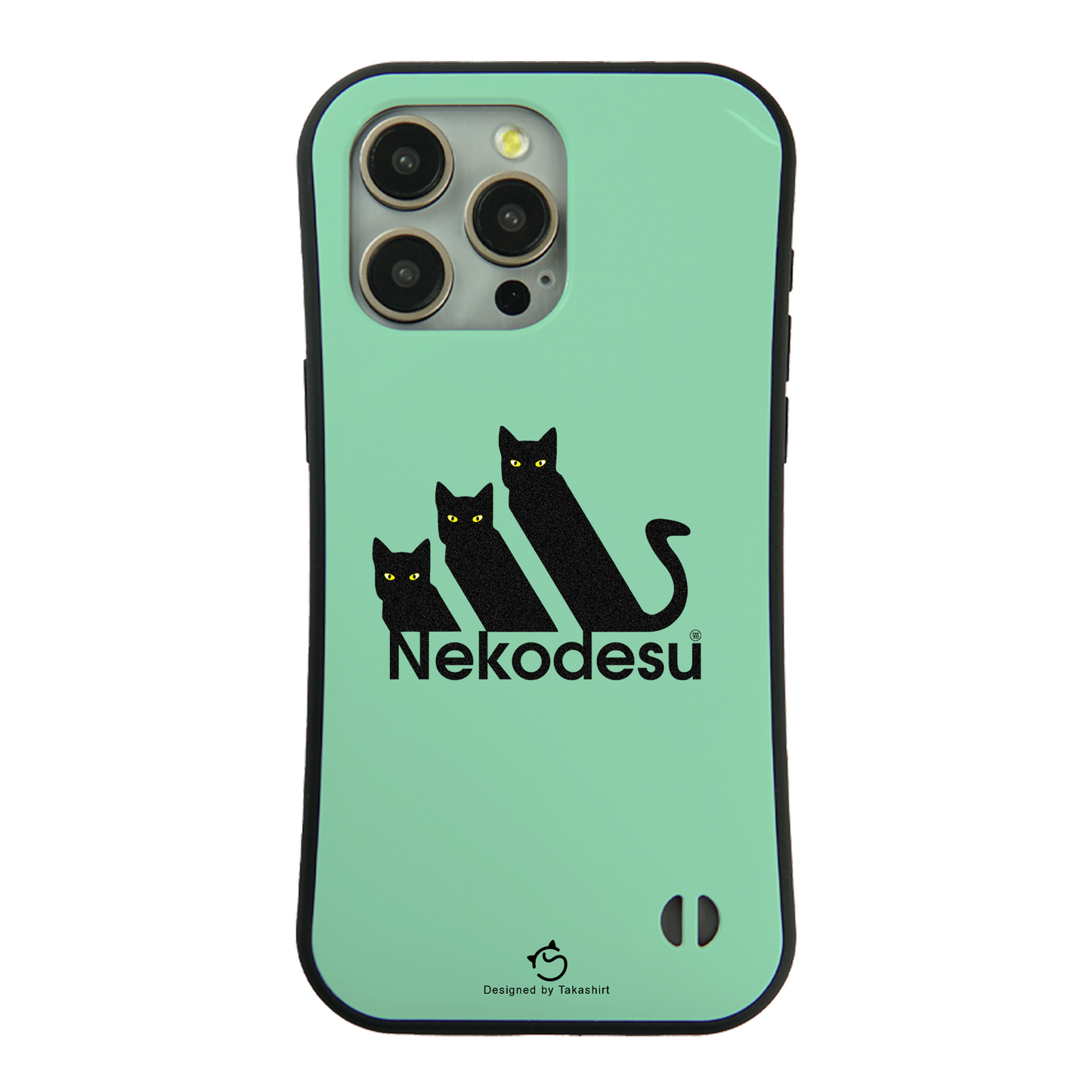 ケース ねこ 猫イラスト Nekodesu スマホ ケース iPhone8, SE2, SE3 ~ ケース iPhone16シリーズ