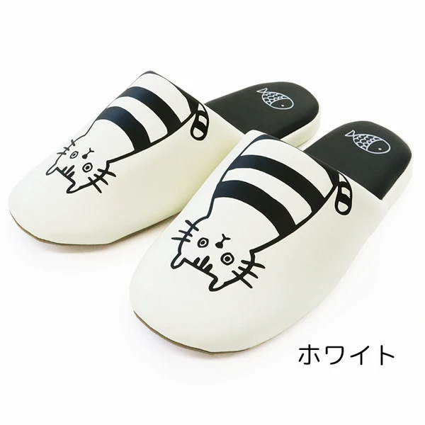 水を弾くポリウレタンふきふきネコソフト スリッパ (割引クーポン対象外).