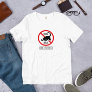 猫tシャツ ねこ 猫イラスト 挫折禁止|アダルト&キッズサイズ